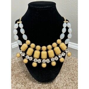 Vintage style VCLM stamped gold tone necklace RARE!